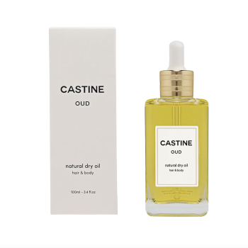 Castine Oud Organic and Dry Almond Oil for Hair and Body 100ml